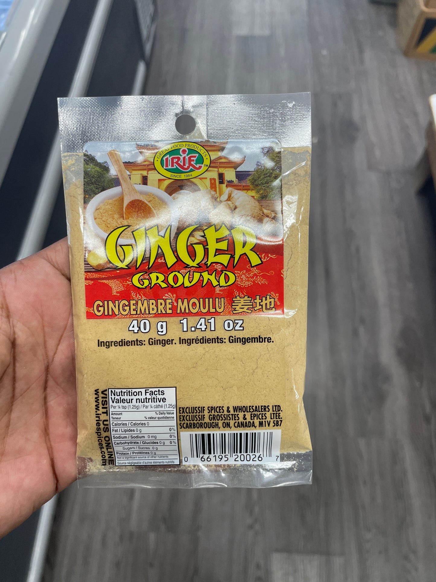 IRIE GINGER GRD 40G