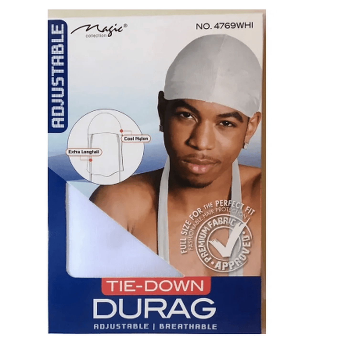 MC TIE-DOWN DURAG WHITE