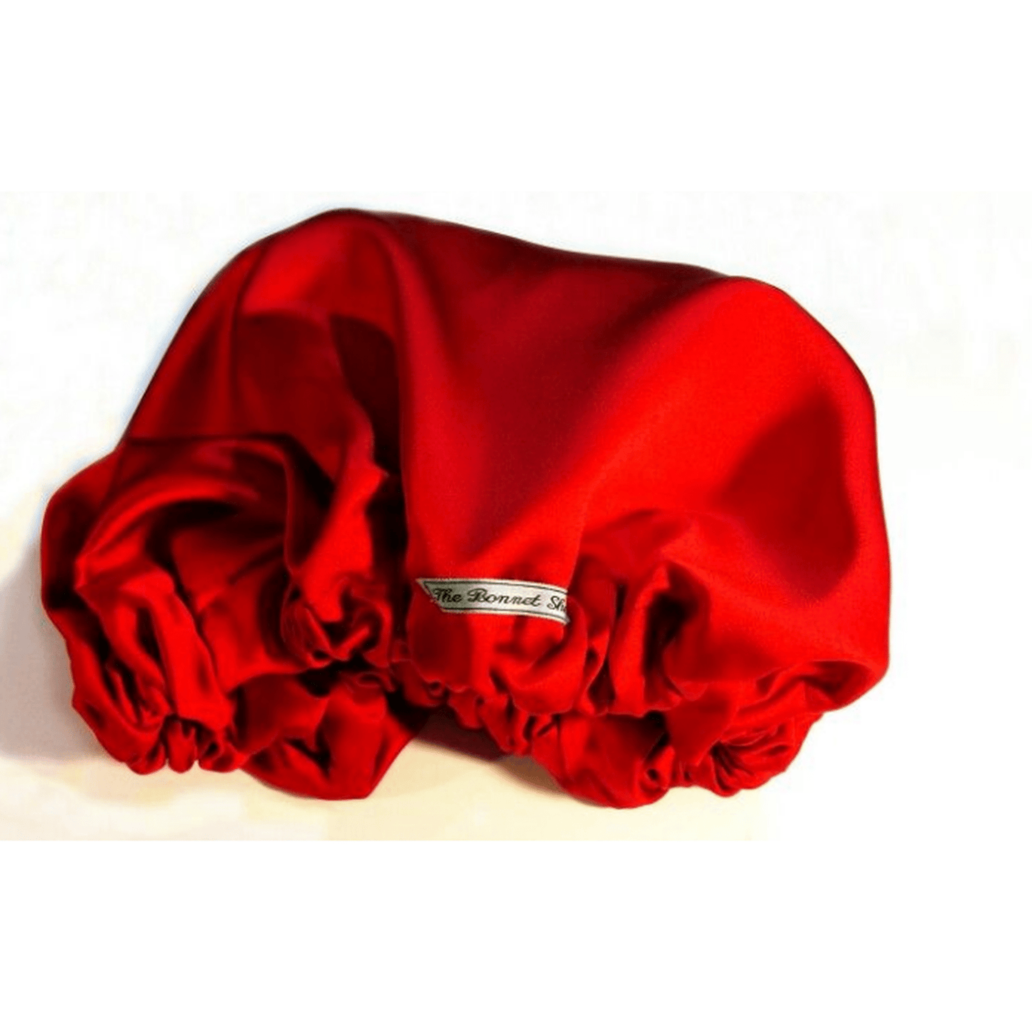 MC SATIN BONNET RED