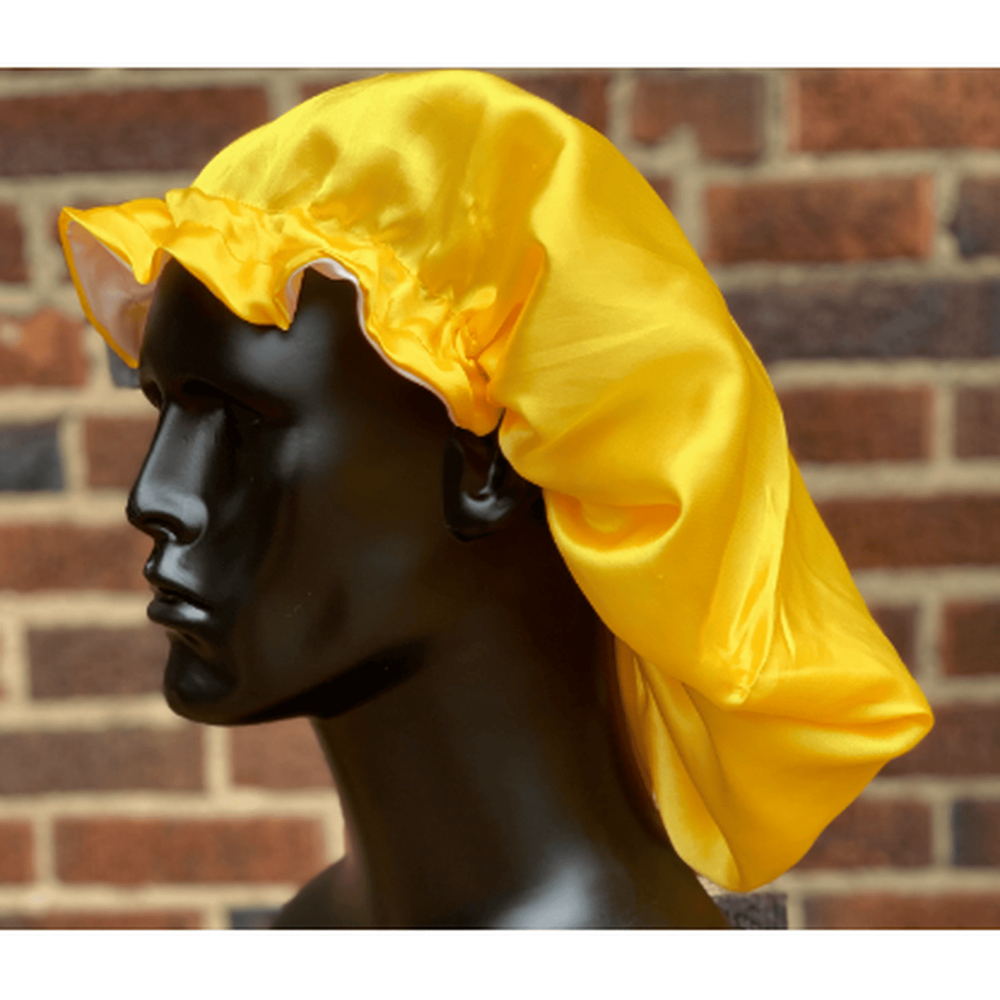 MC SATIN BONNET YELLOW