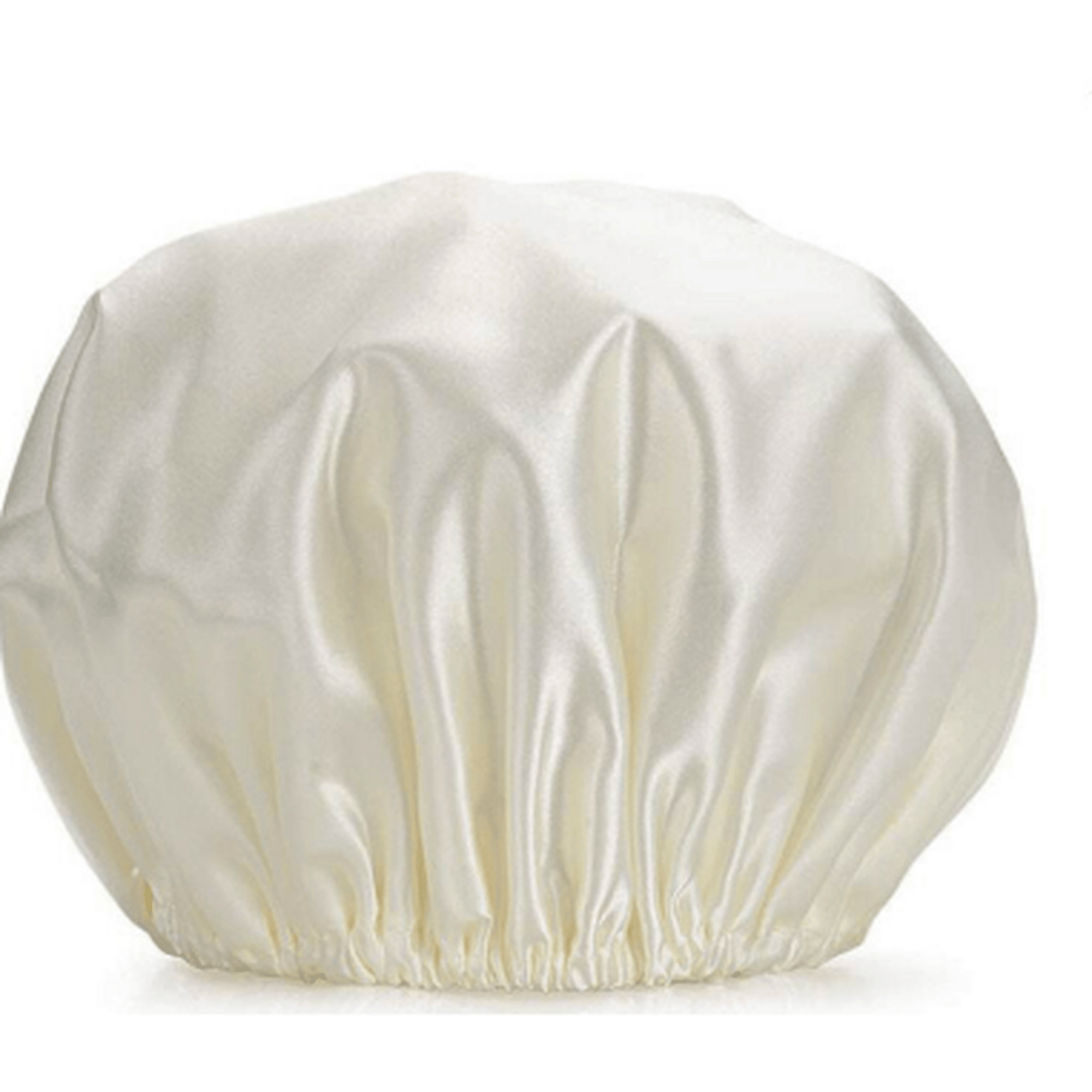 DOUB SIDED SHOWER CAP WHITE