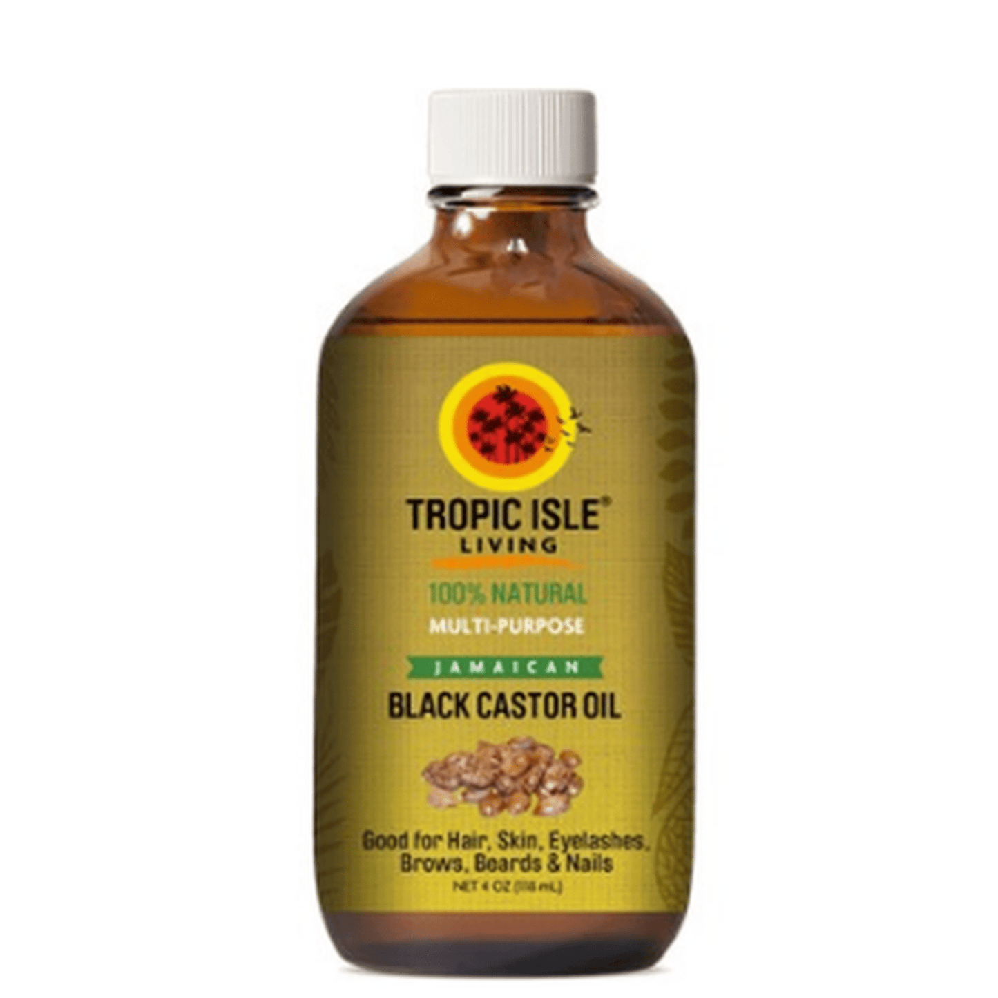 TI BLK CASTOR GROWTH OIL 4OZ