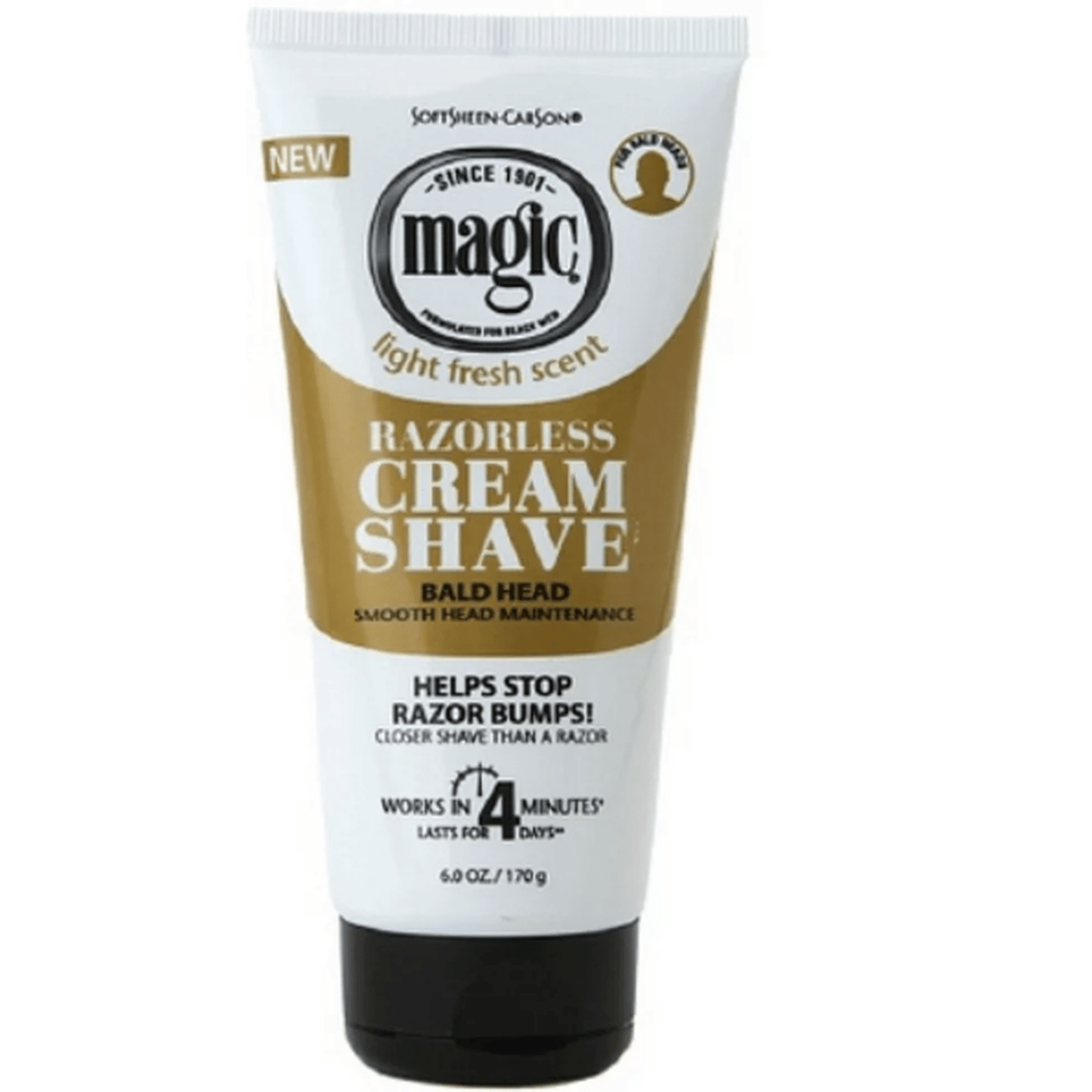 MAGIC SHAVE CREAM BALD HEAD 6OZ
