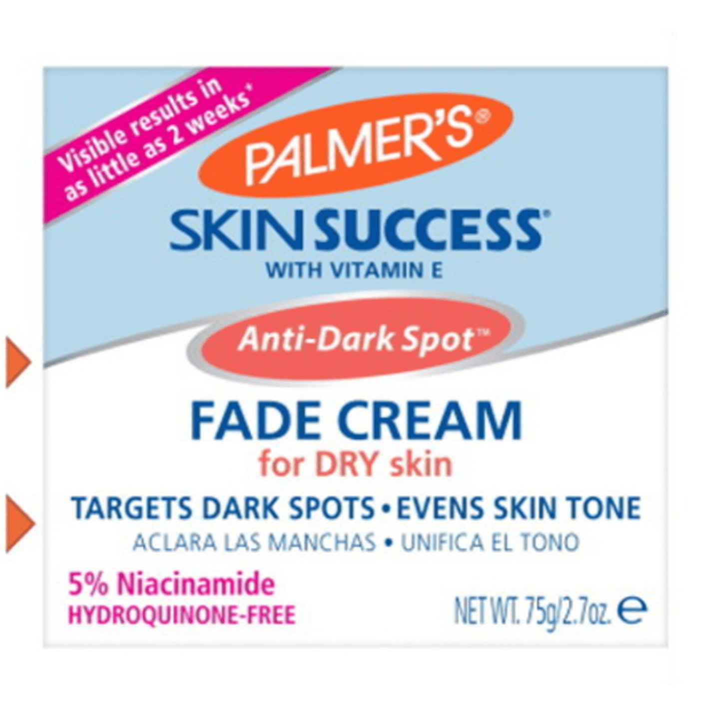 SKIN SUCCESS FADE CREAM DRY SKIN