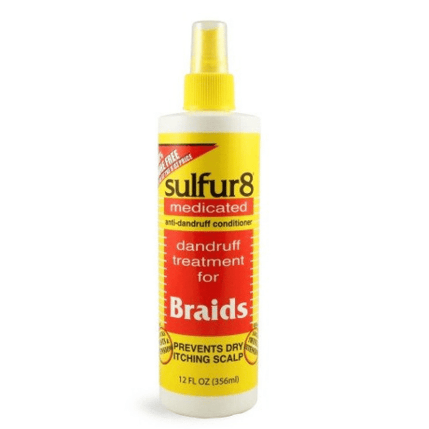 SULFUR8 ANTI-DANDRUFF BRAIDS 12OZ