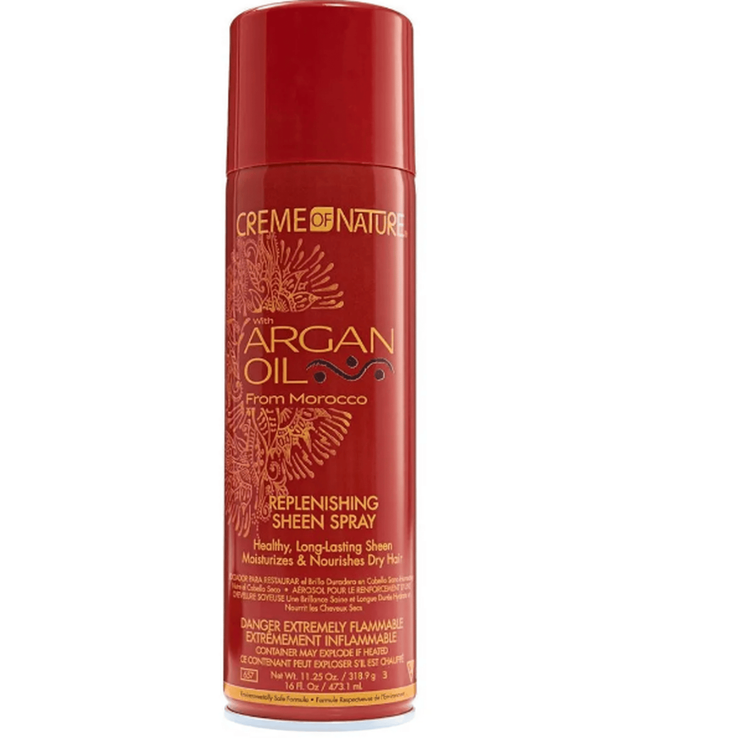 CREME OF NATURE SHEEN SPRAY 16OZ