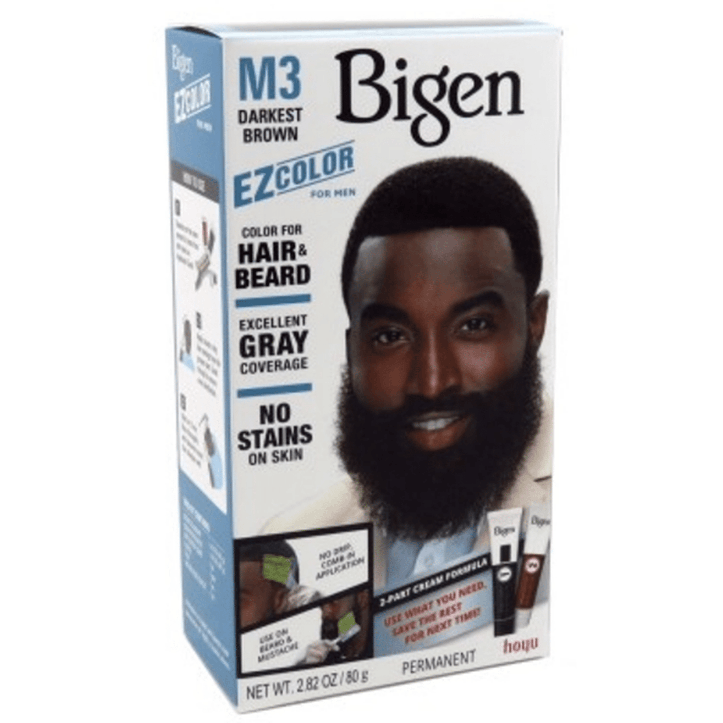 BIGEN HAIR&BEARD COLOR DARKEST BRWN