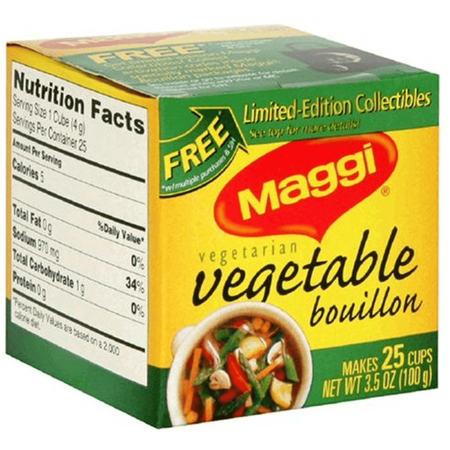 MAGGIE VEG SEASON CUBE 100G