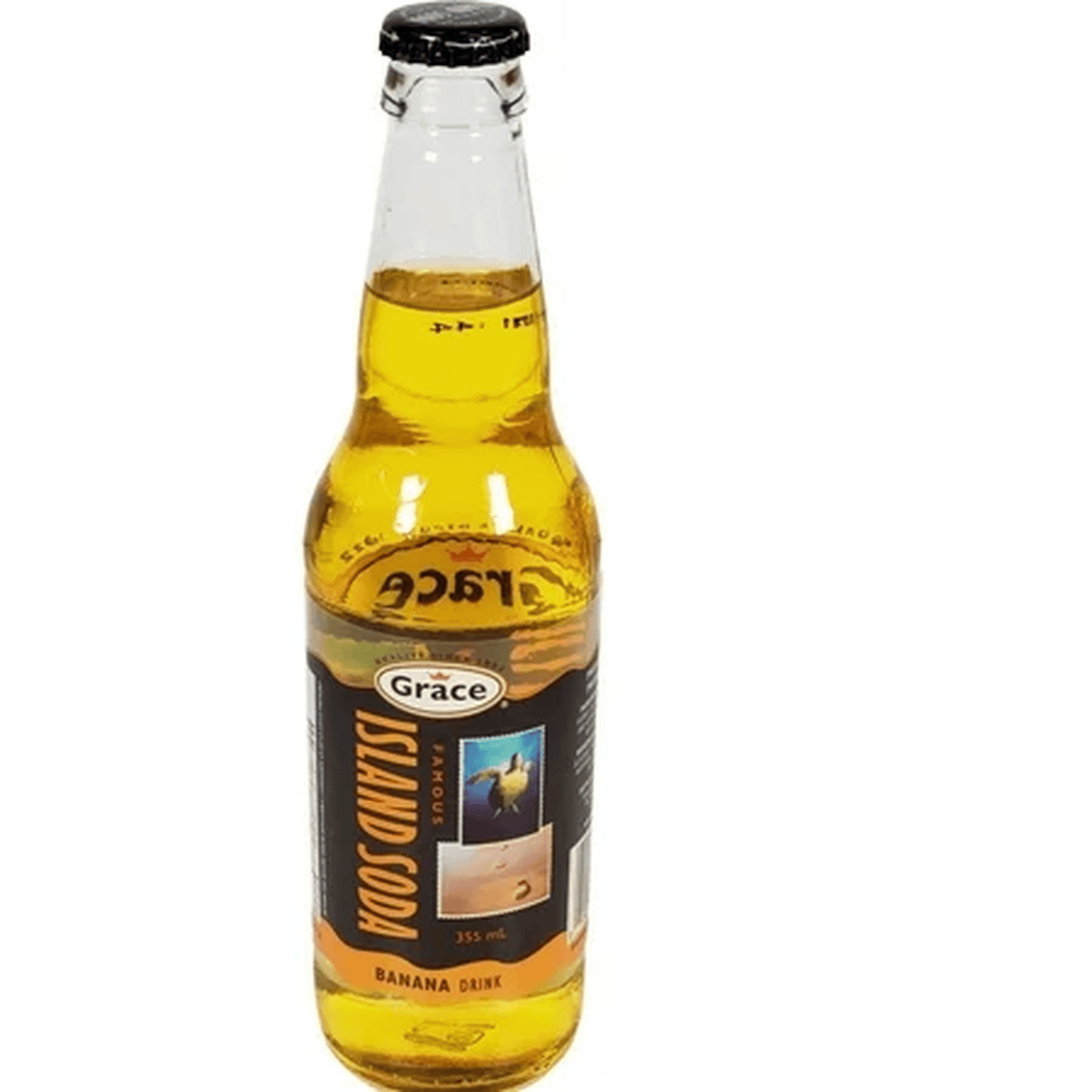 GRACE ISLAND SODA BANANA 355ML