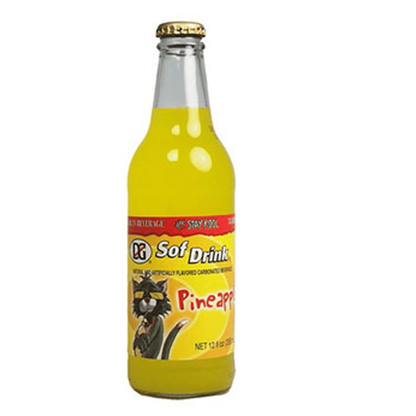 D&G SOF DRINK PINEAPPLE 355ML