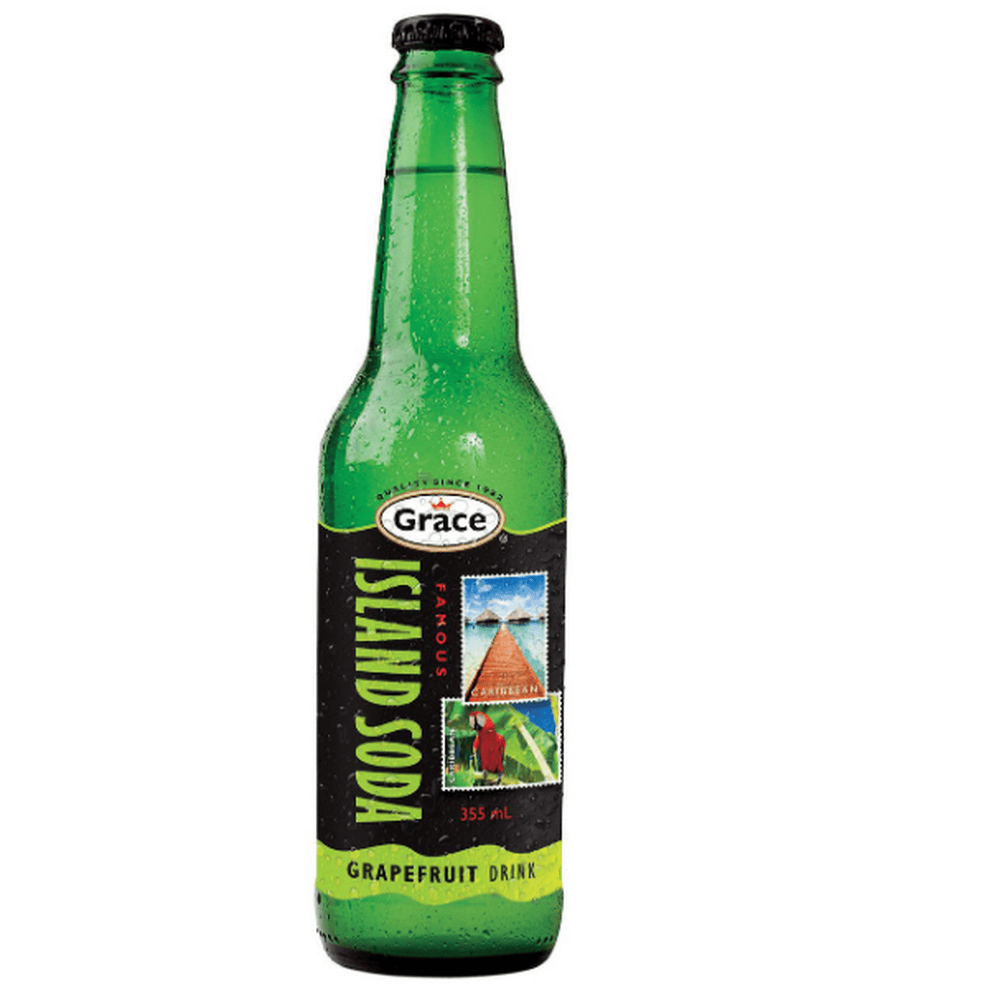 GRACE ISLAND SODA GRAPEFRUIT 355ML