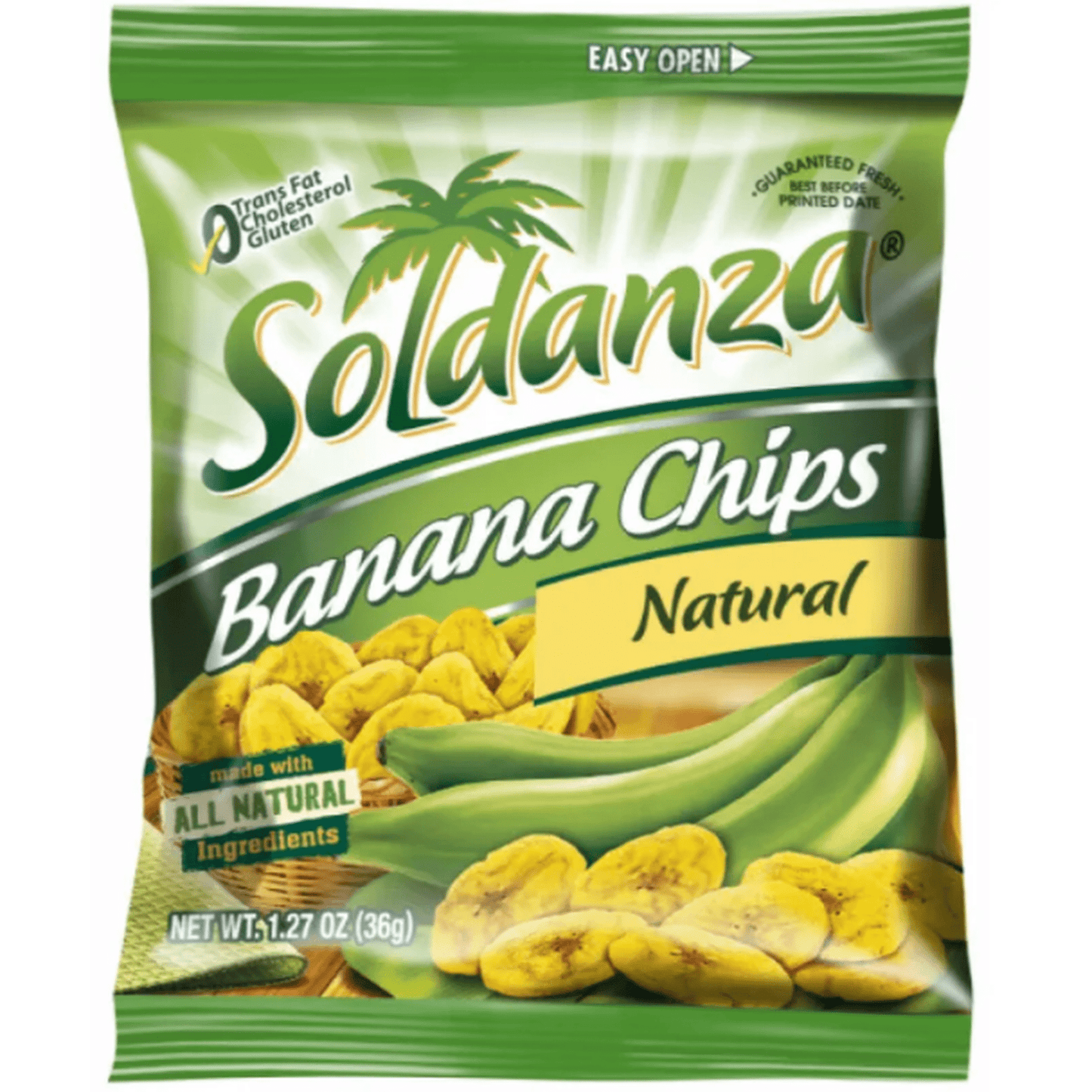 SOLDANZA BANANA CHIPS 36G