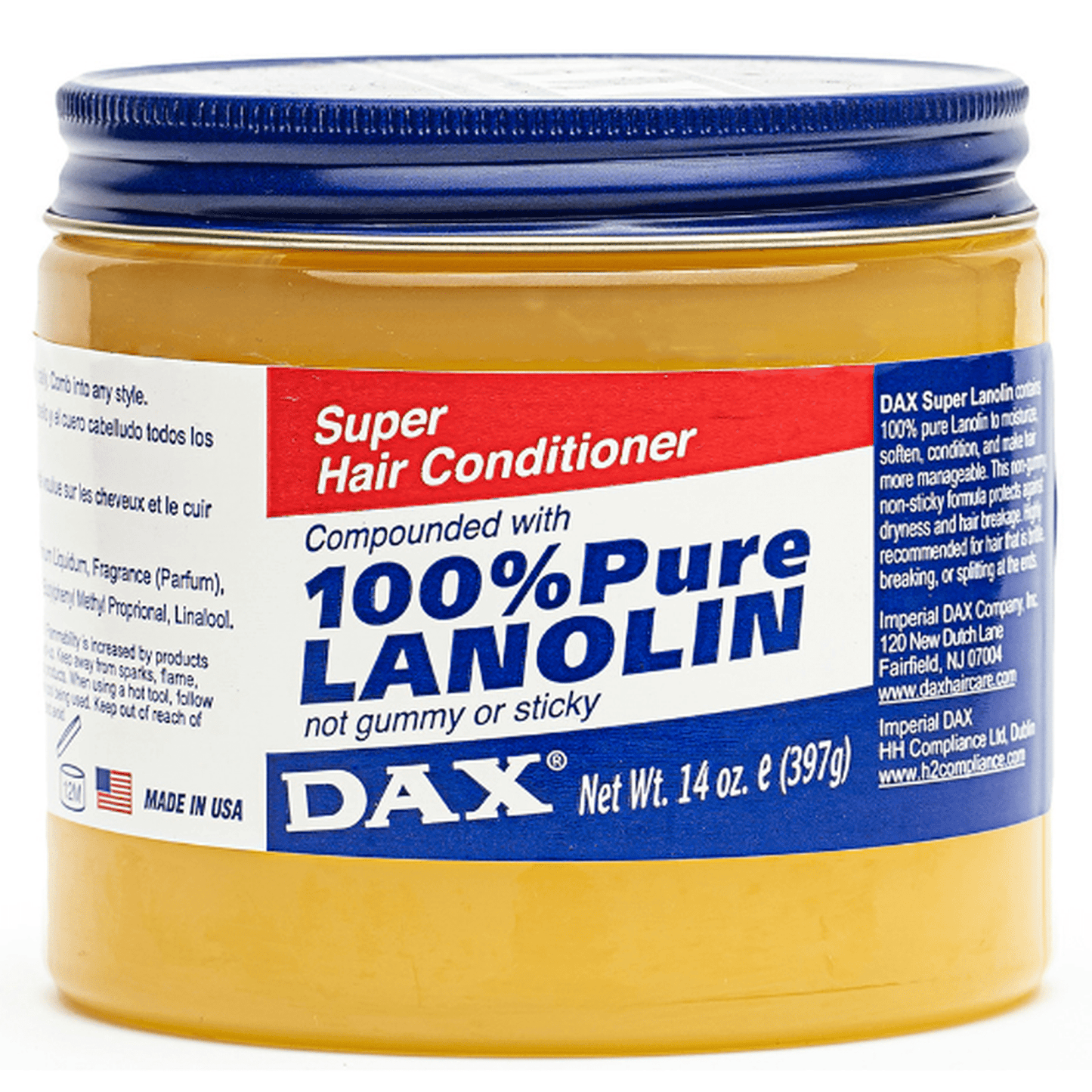 DAX 100% PURE LANOLIN 397G