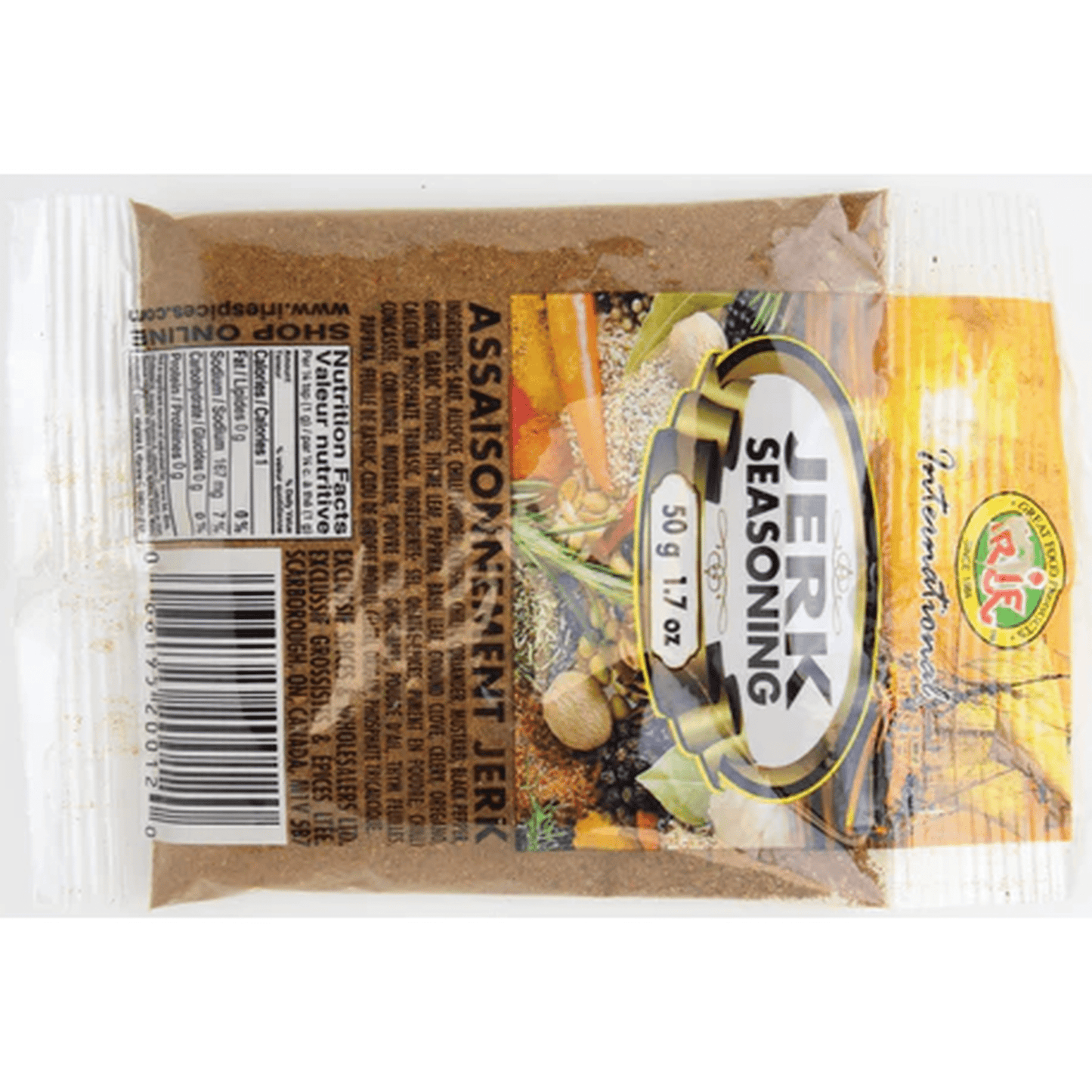 IRIE JERK SEASONING 50G