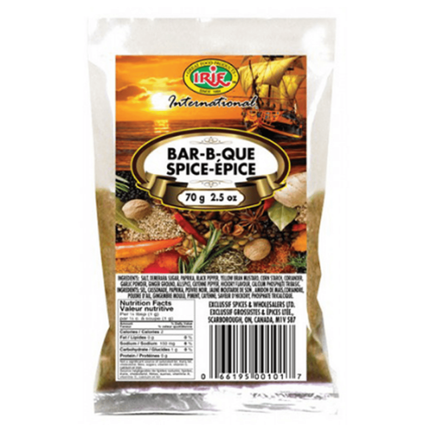 IRIE BAR-B-QUE 70G