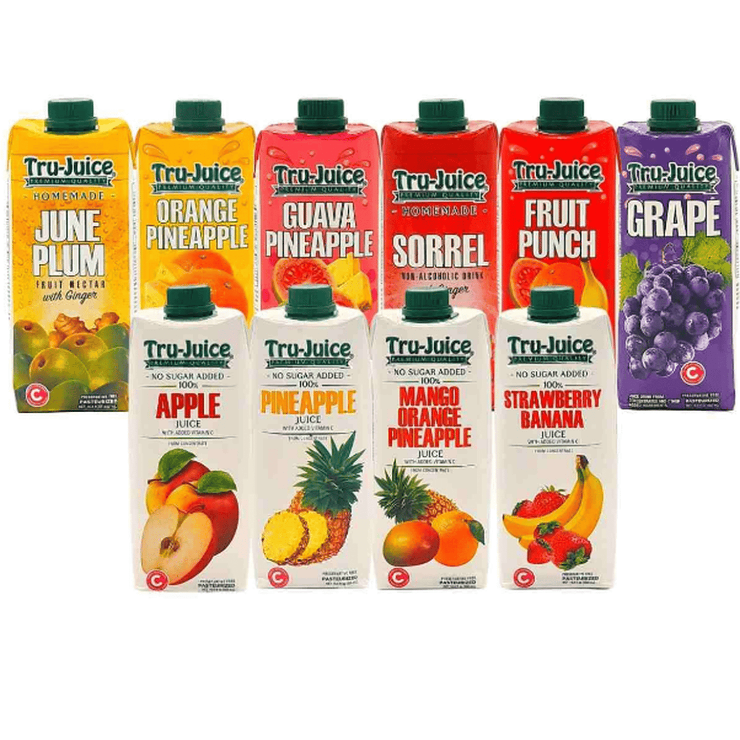 Tru Juice Assorted 12 Pack Bundle & Save