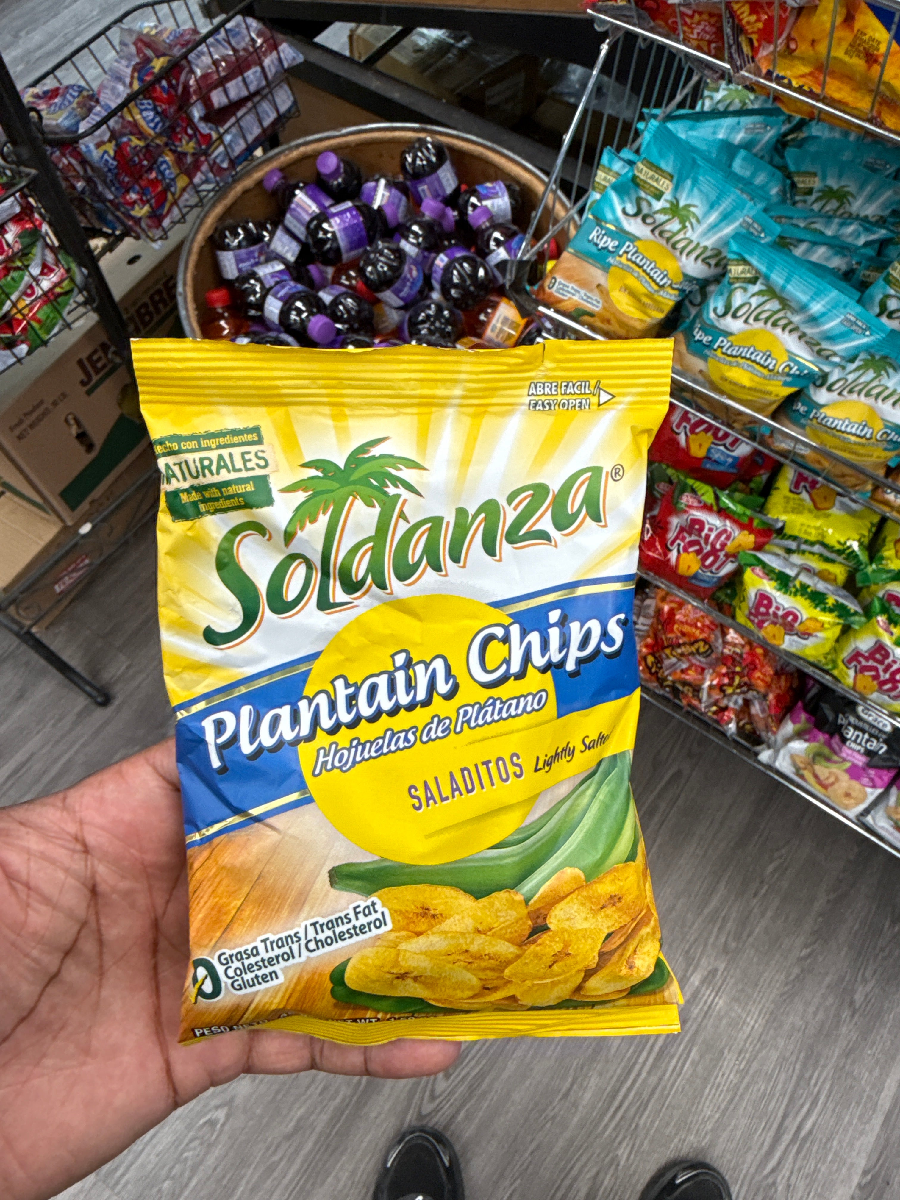 12 Pack SOLDANZA PLANTAIN/BANANA 36G ASSORTED BUNDLE & SAVE