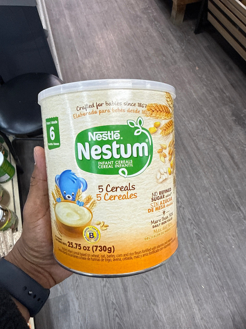 NESTUM 5 CEREALS 730G