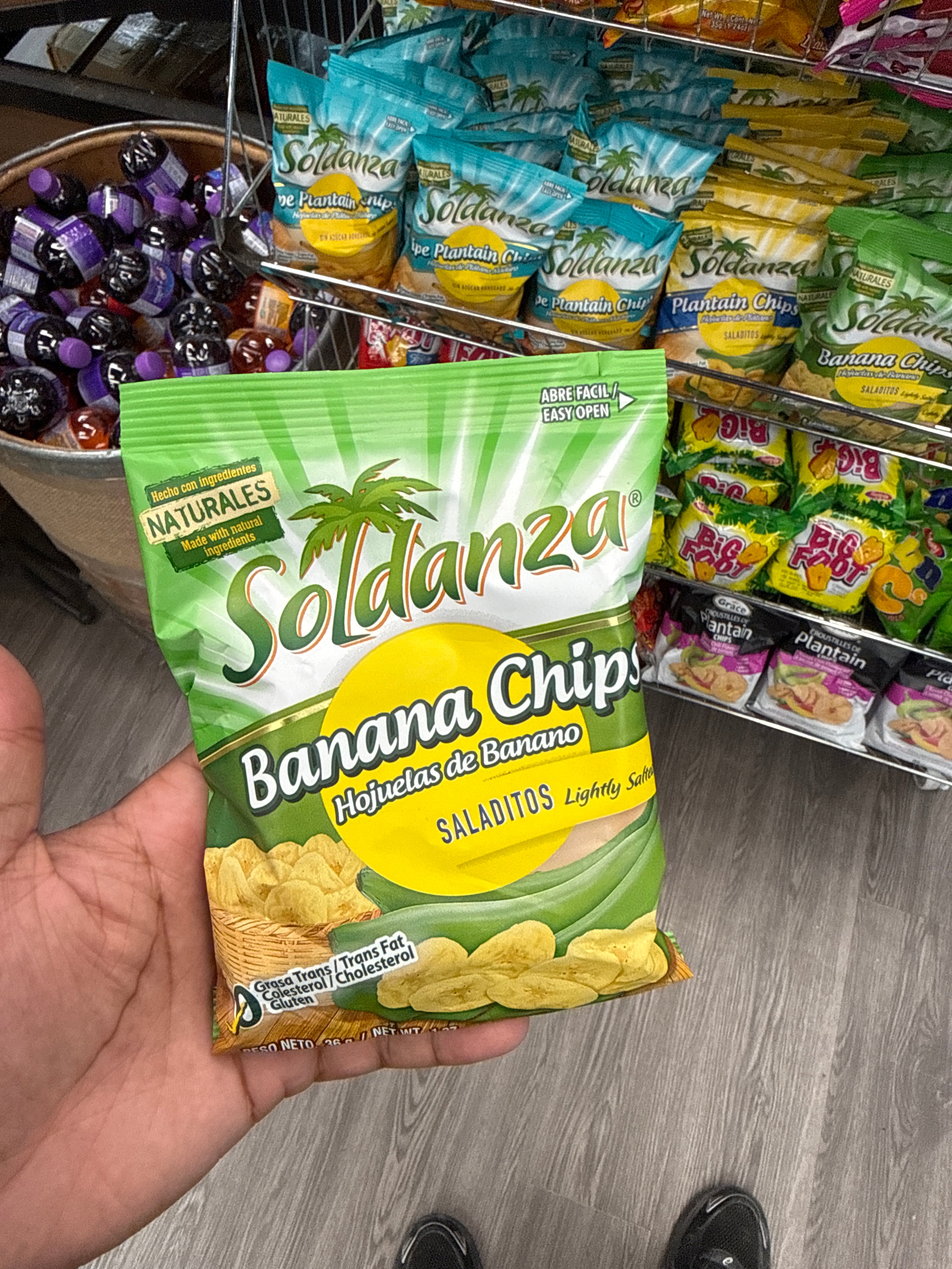 12 Pack SOLDANZA PLANTAIN/BANANA 36G ASSORTED BUNDLE & SAVE
