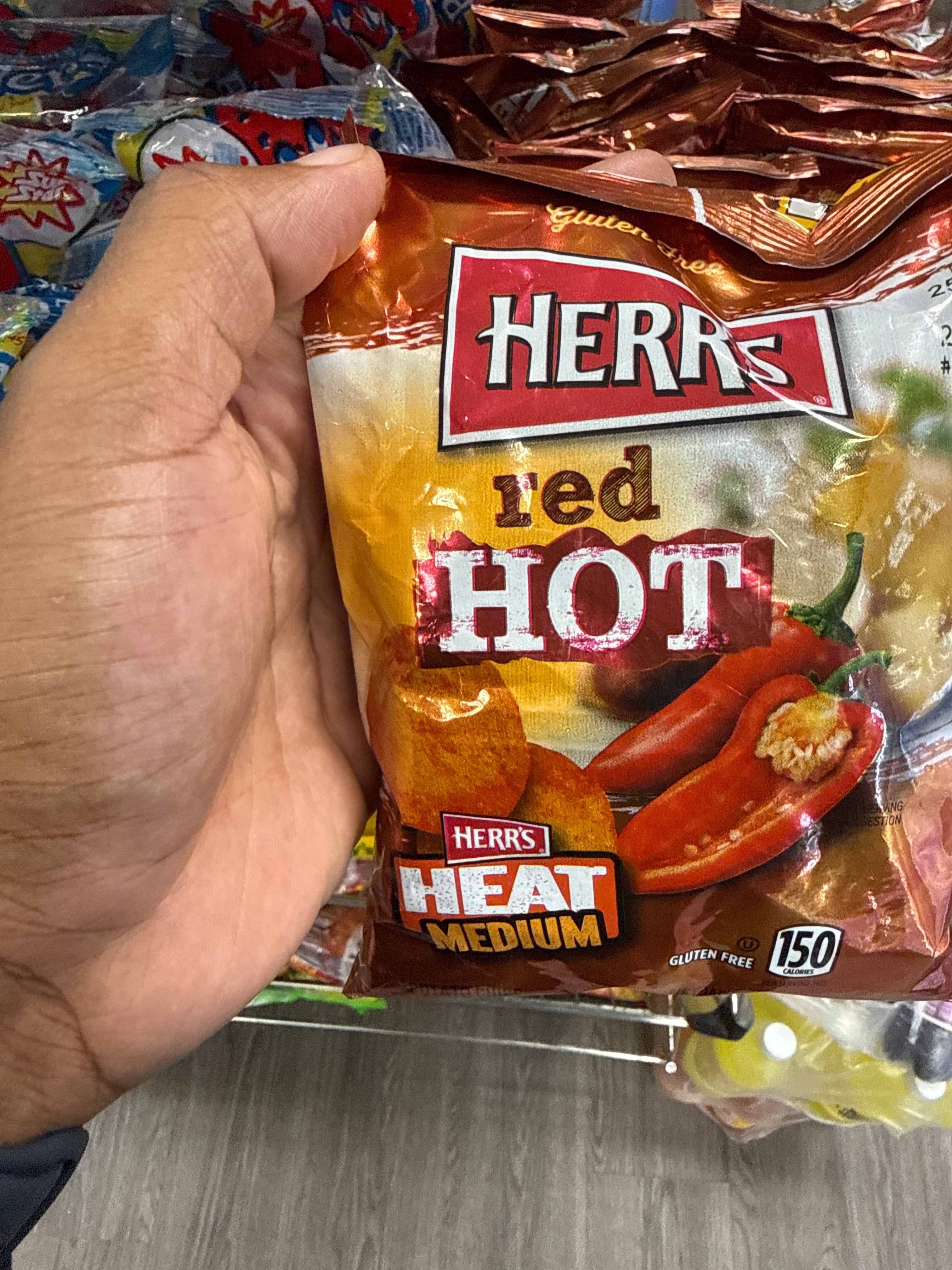 Herrs Red Hot Chips