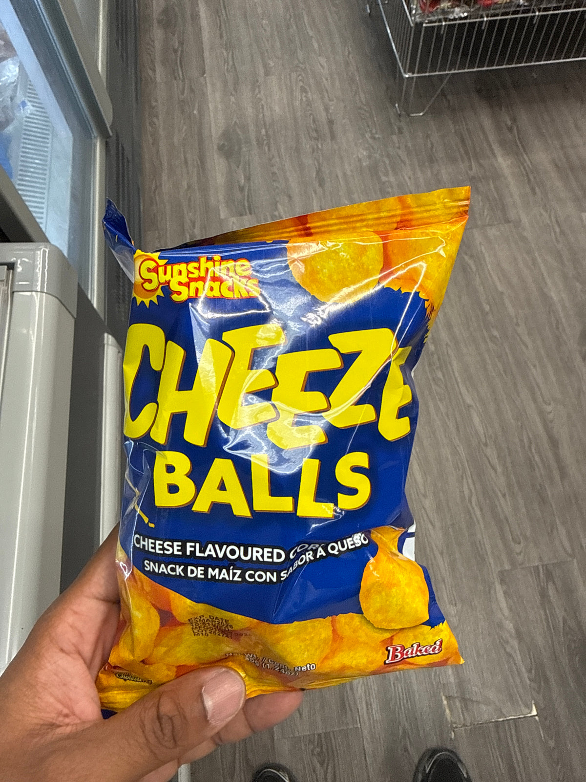 SUNSHINE CHEEZE BALLS LARGE 35G