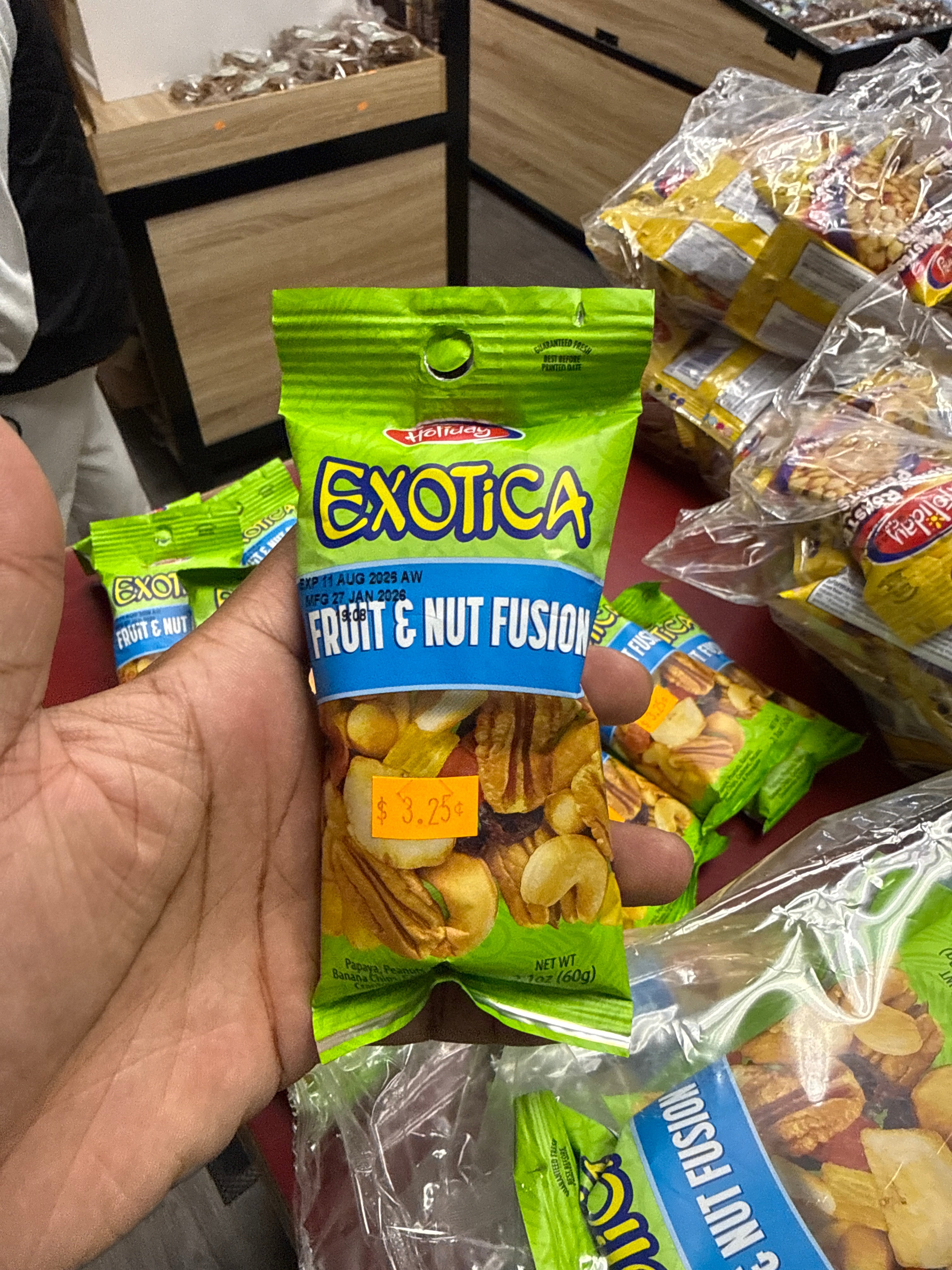 HOLIDAY FRUIT& NUT FUSION 60G