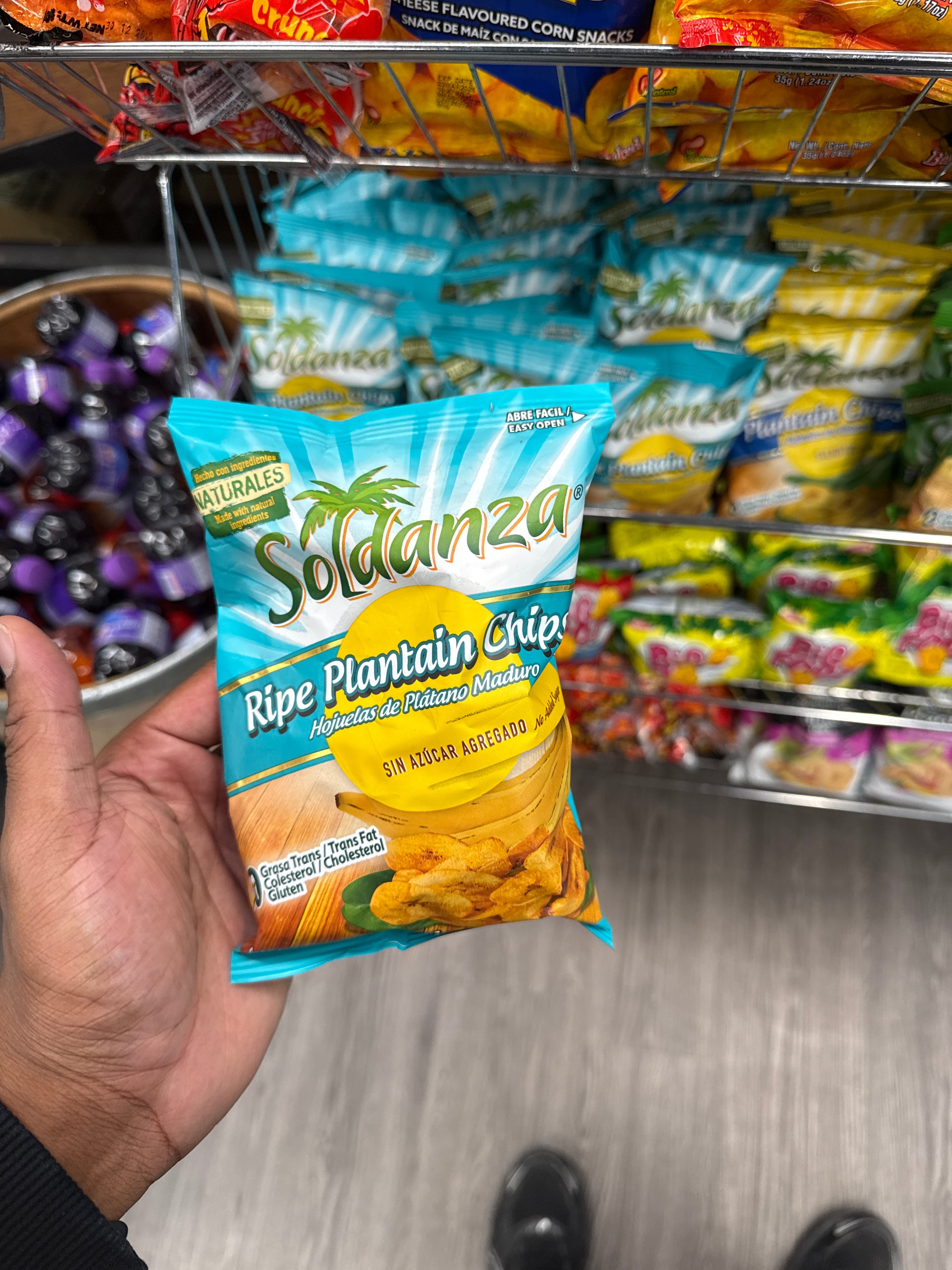 12 Pack SOLDANZA PLANTAIN/BANANA 36G ASSORTED BUNDLE & SAVE