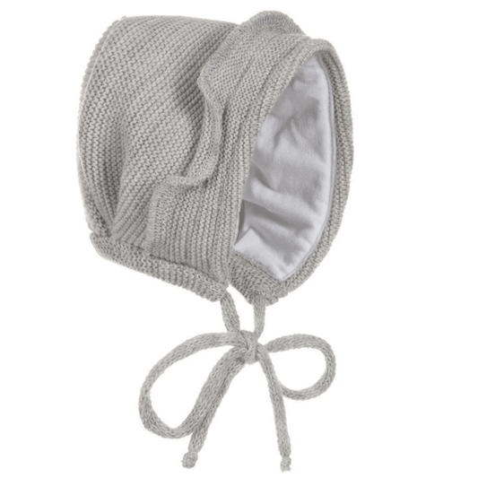CHILDRENS BONNET GREY