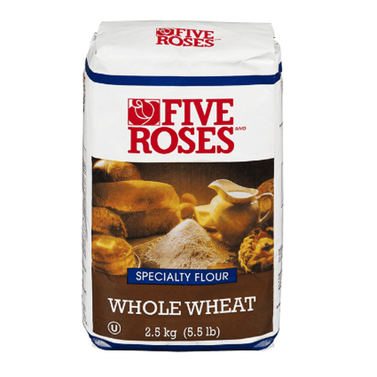 FIVE ROSES WHOLE WHEAT FLOUR 2.5KG