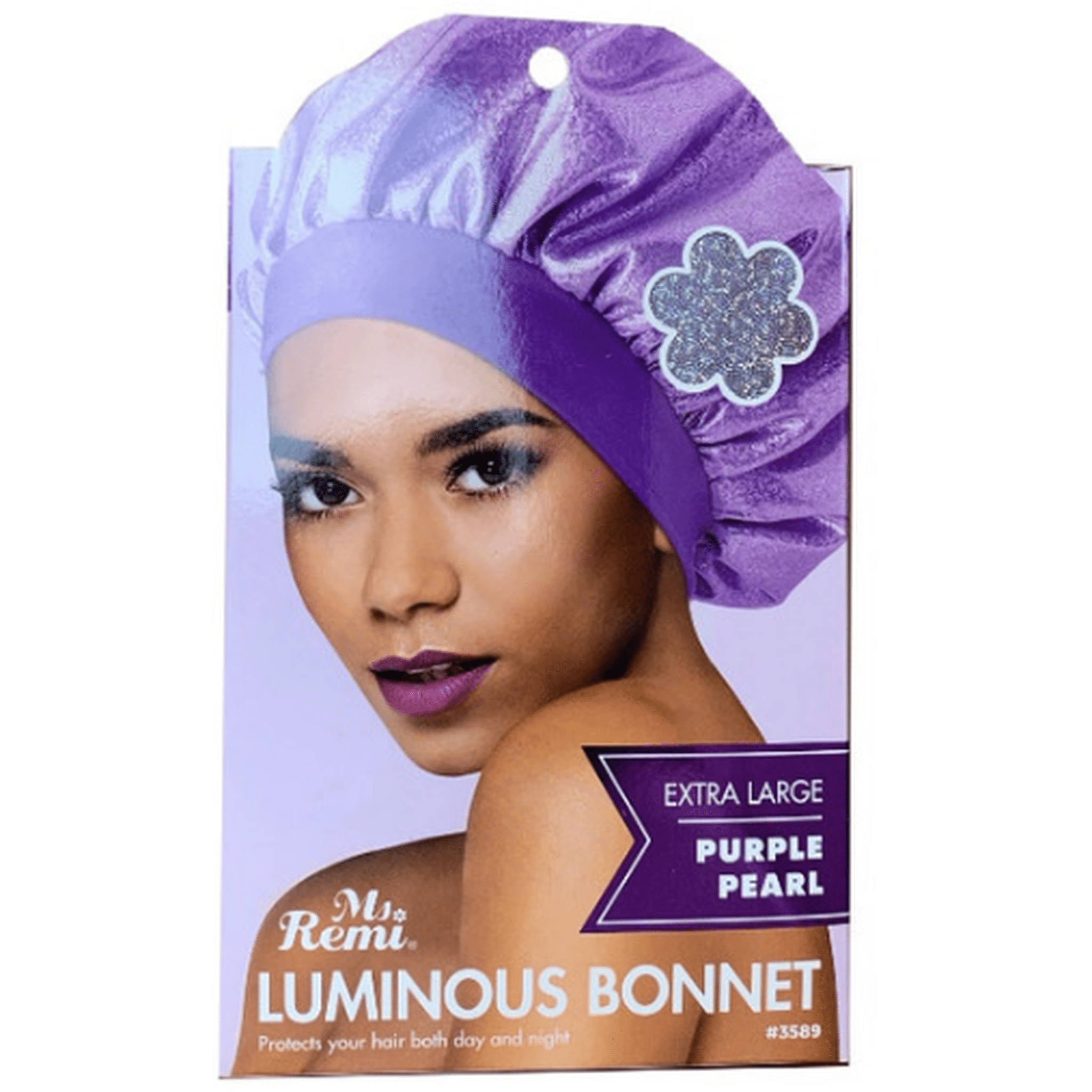 MS REMI SATIN BONNET PURP