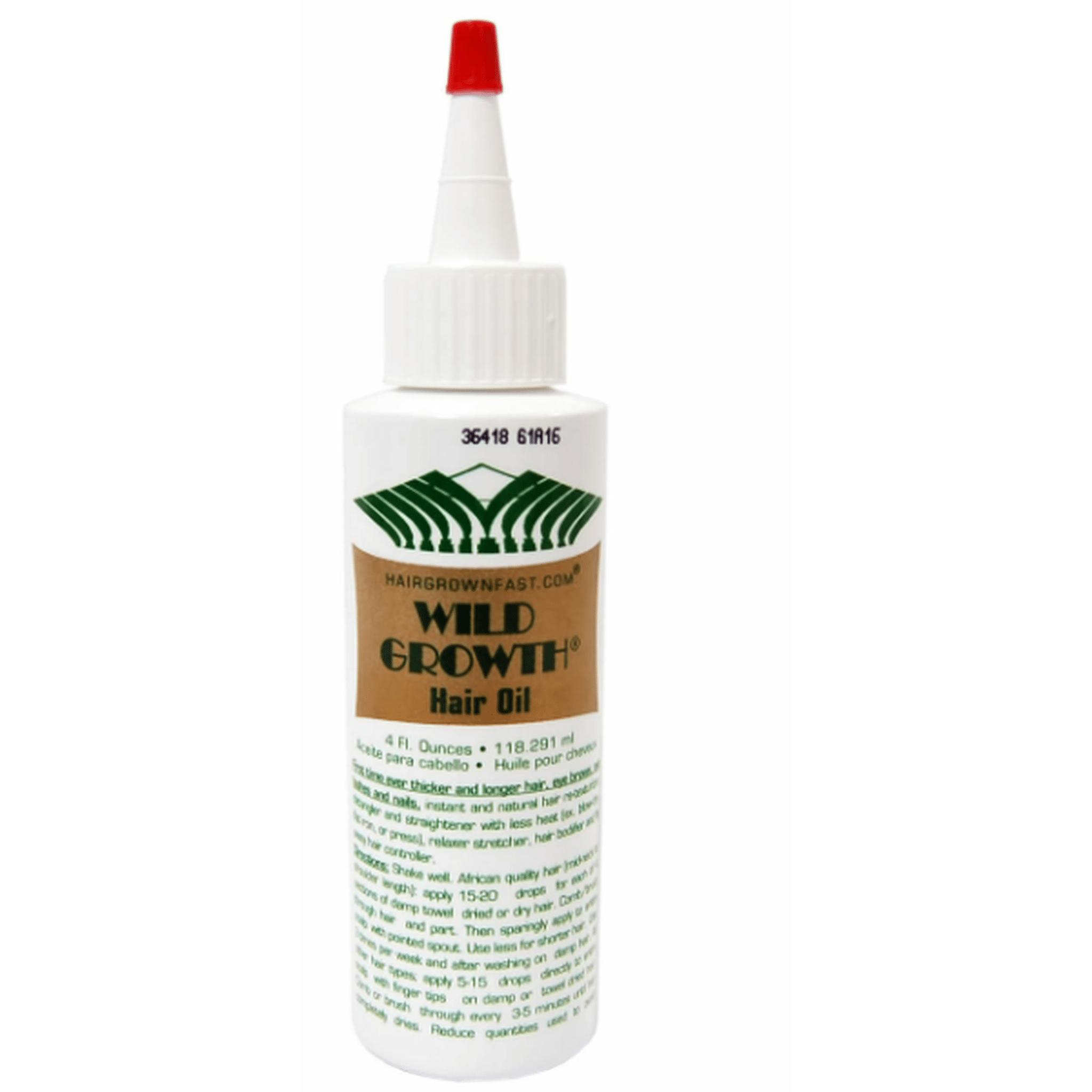 WILD GROWTH HAIR OIL 40Z