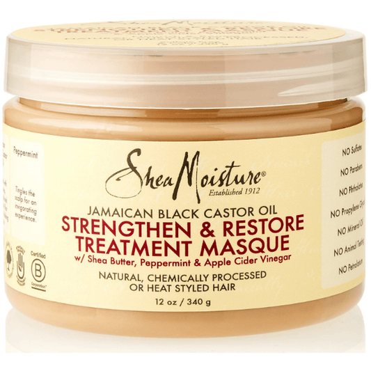 SHEA MOISTURE BLK CASTOR OIL TREAT MASK
