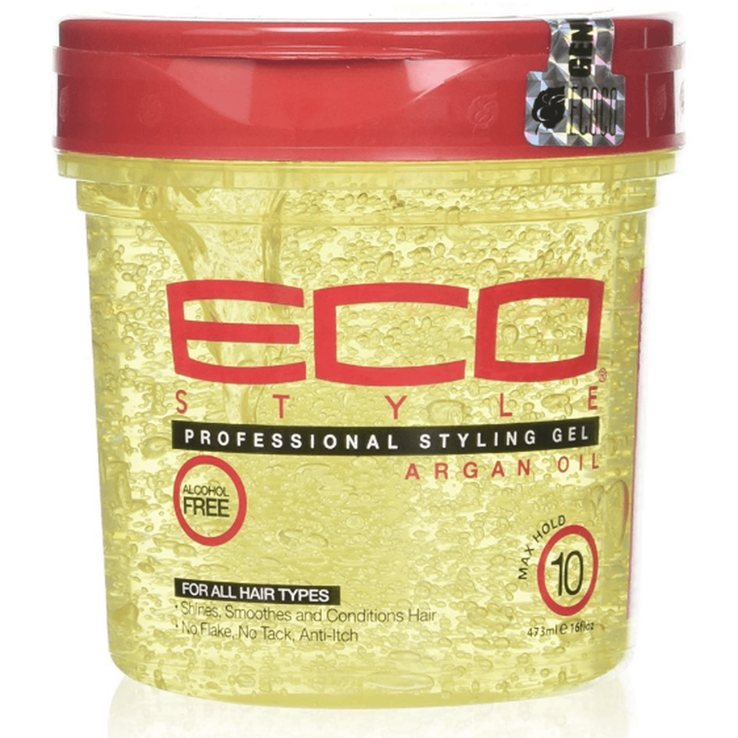 ECO STYLE BLK CAS & FLAXSEED GEL 8OZ