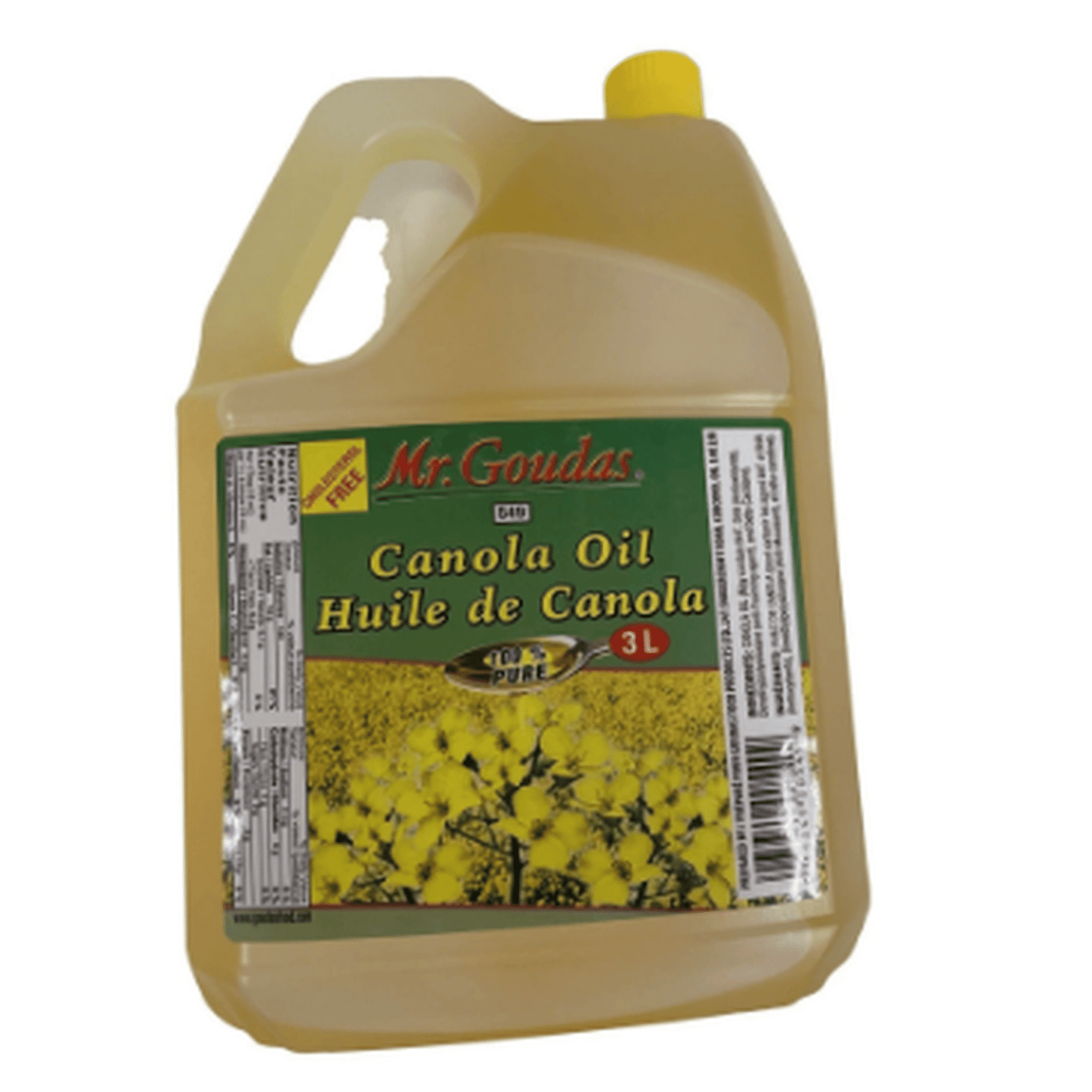 MR GOUDAS CANOLA OIL 3L