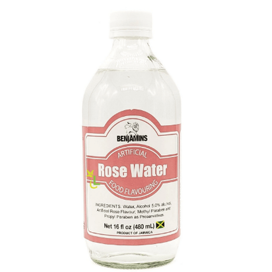 BENJAMINS ROSE WATER 480ML