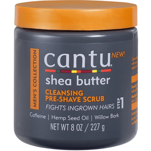 CANTU MEN PRESHAVE SCRUB 8OZ