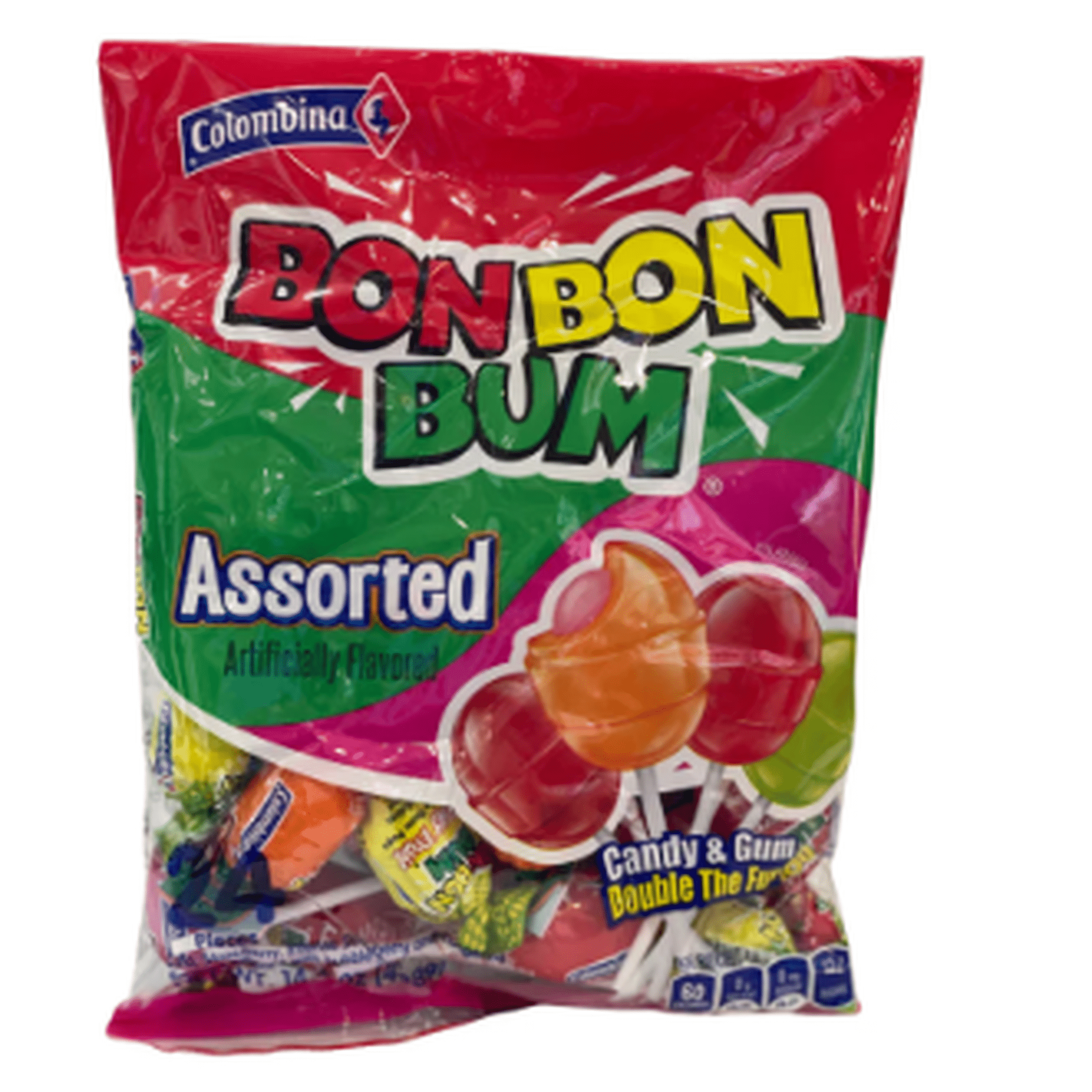 COLOMBINA BON BON LOLLIPOP 408G