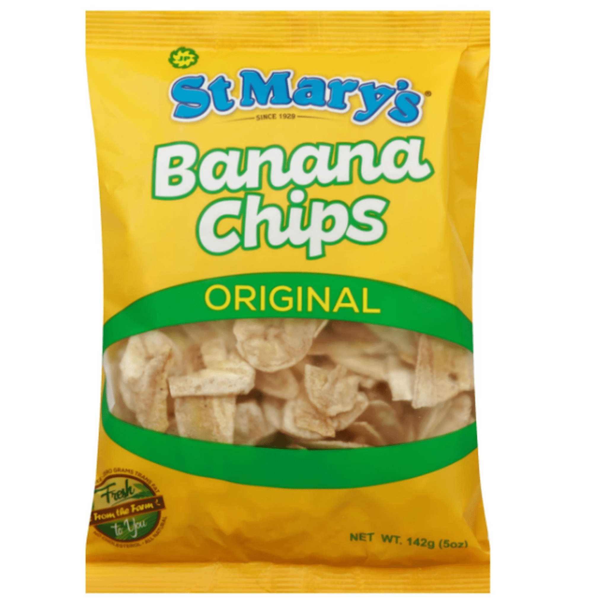 12 Pack LARGE ST MARY'S BANANA CHIPS BUNDLE & SAVE