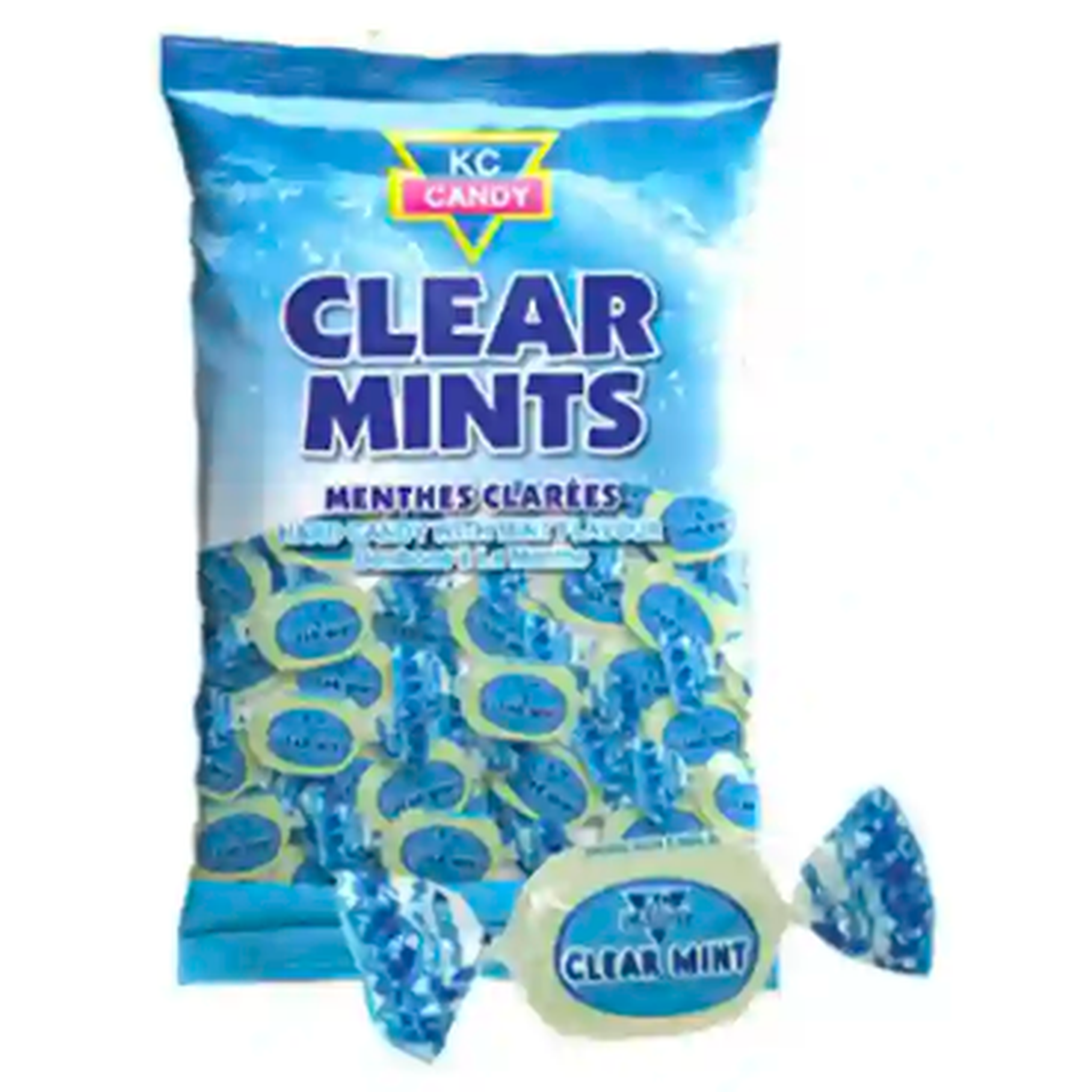 KC CANDY CLEAR MINTS 90G