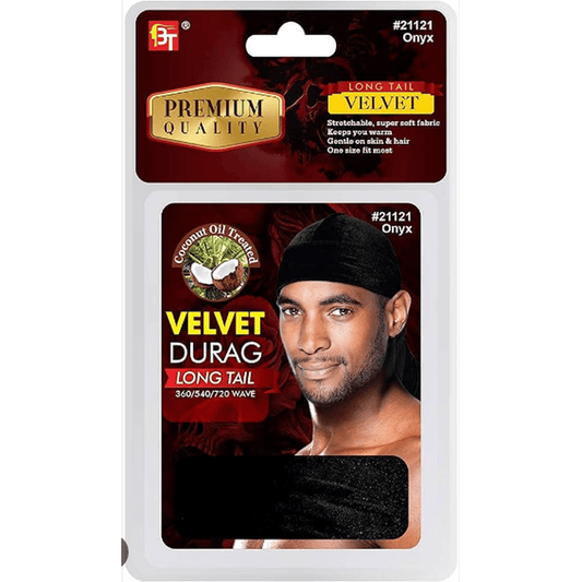 VELVET DURAG LONG TAIL ASST