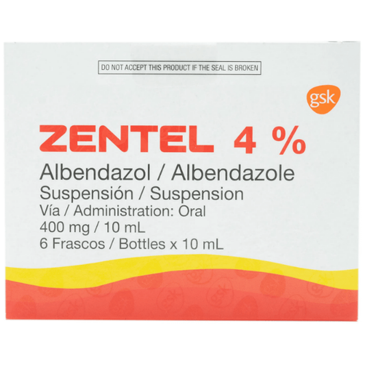 ZENTEL 4% 10ml