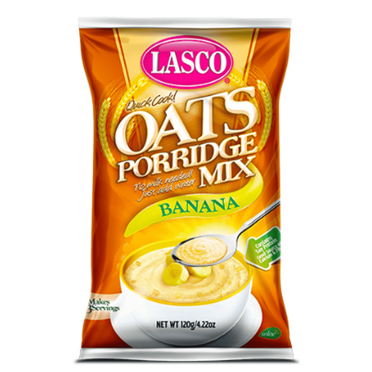 LASCO OATS PORR BANANA 120G