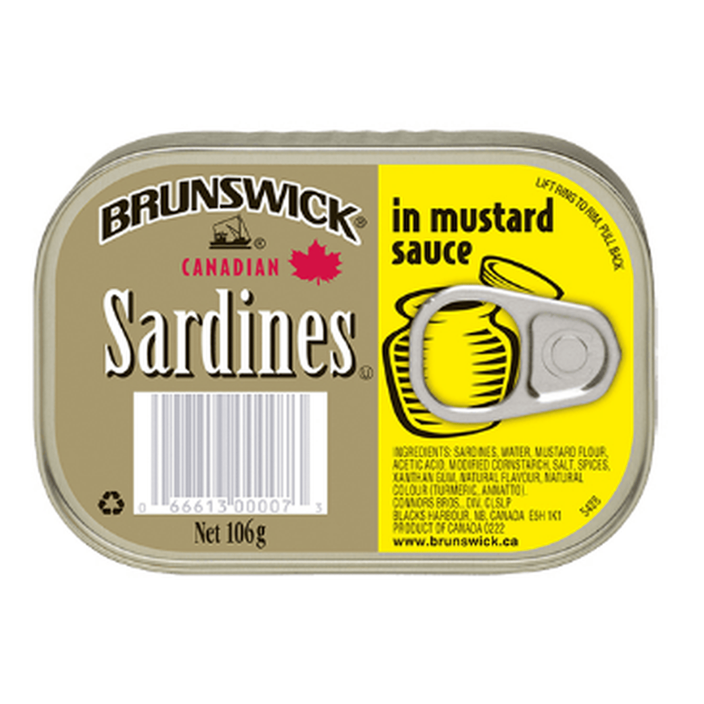 BRUNSWICK MUSTARD SARDINE