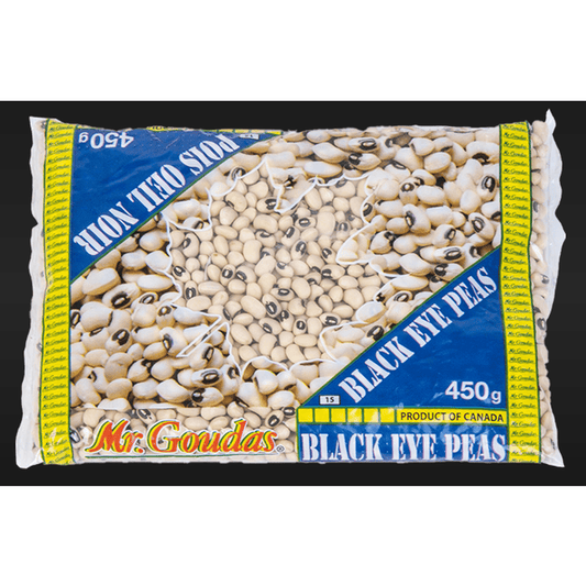 MR GOUDAS BLK EYE PEAS 450G