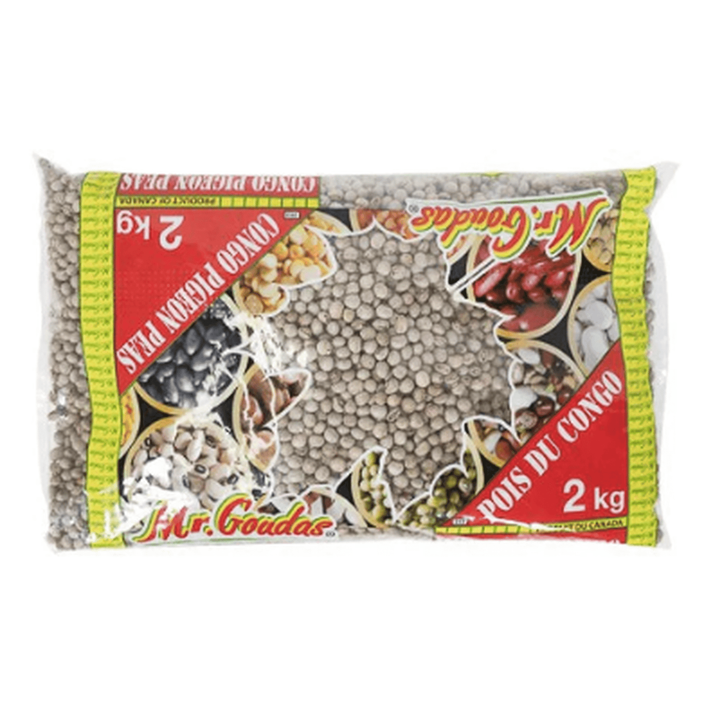 MR GOUDAS BLK EYE PEAS 2KG