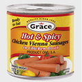 GRACE SPICY CHICKEN SAUSAGE 109G