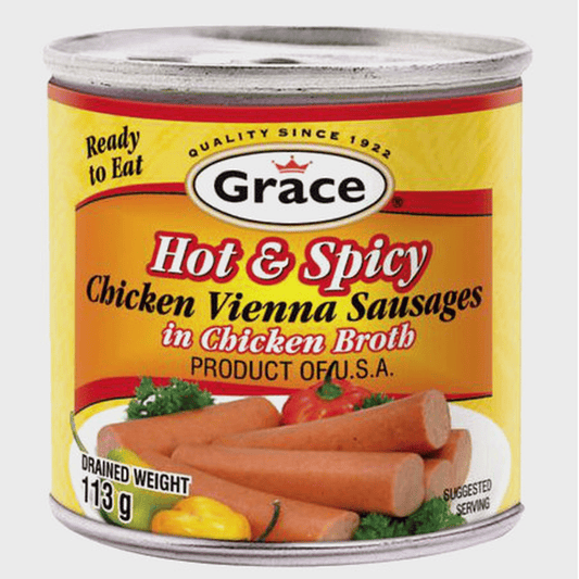 GRACE SPICY CHICKEN SAUSAGE 109G