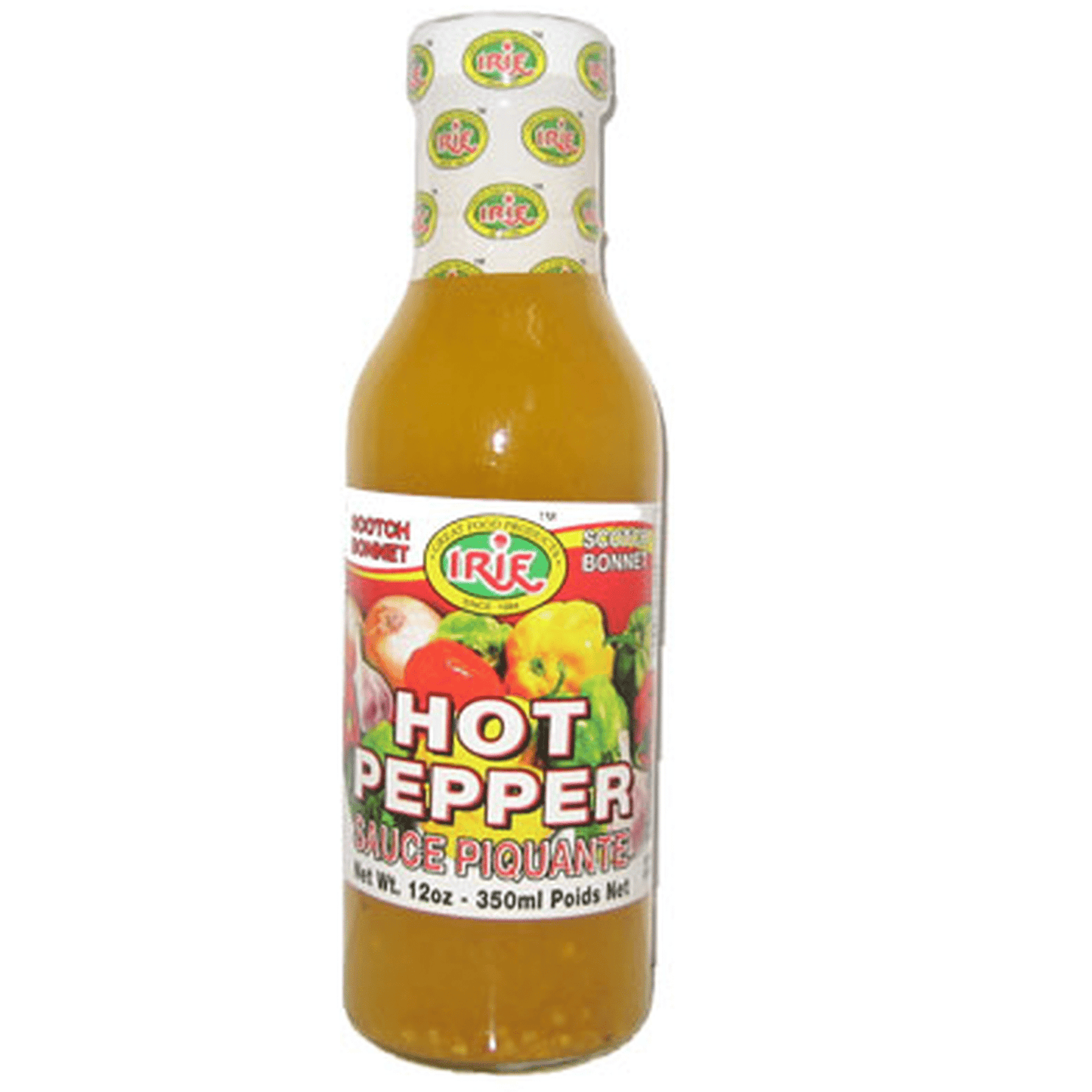 IRIE HOT PEP SAUCE 350ML