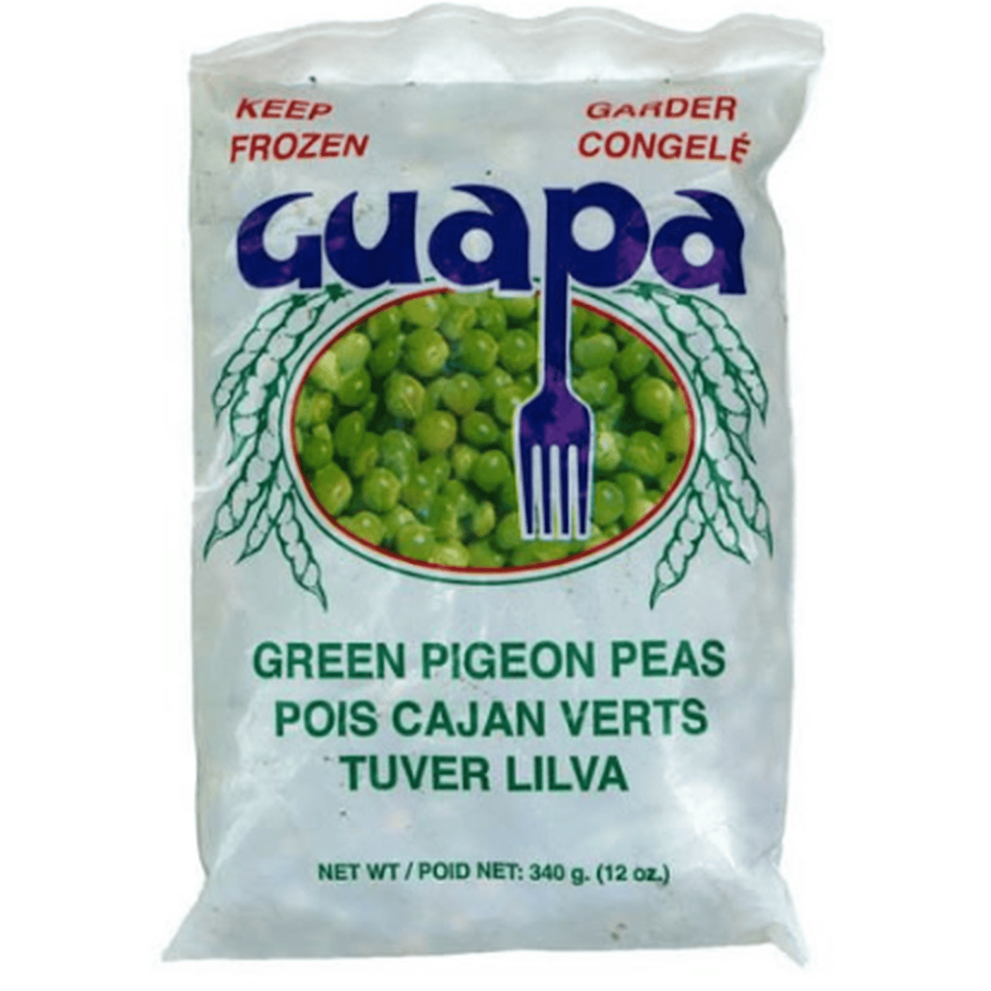 GUAPA  GREEN PEAS 340G