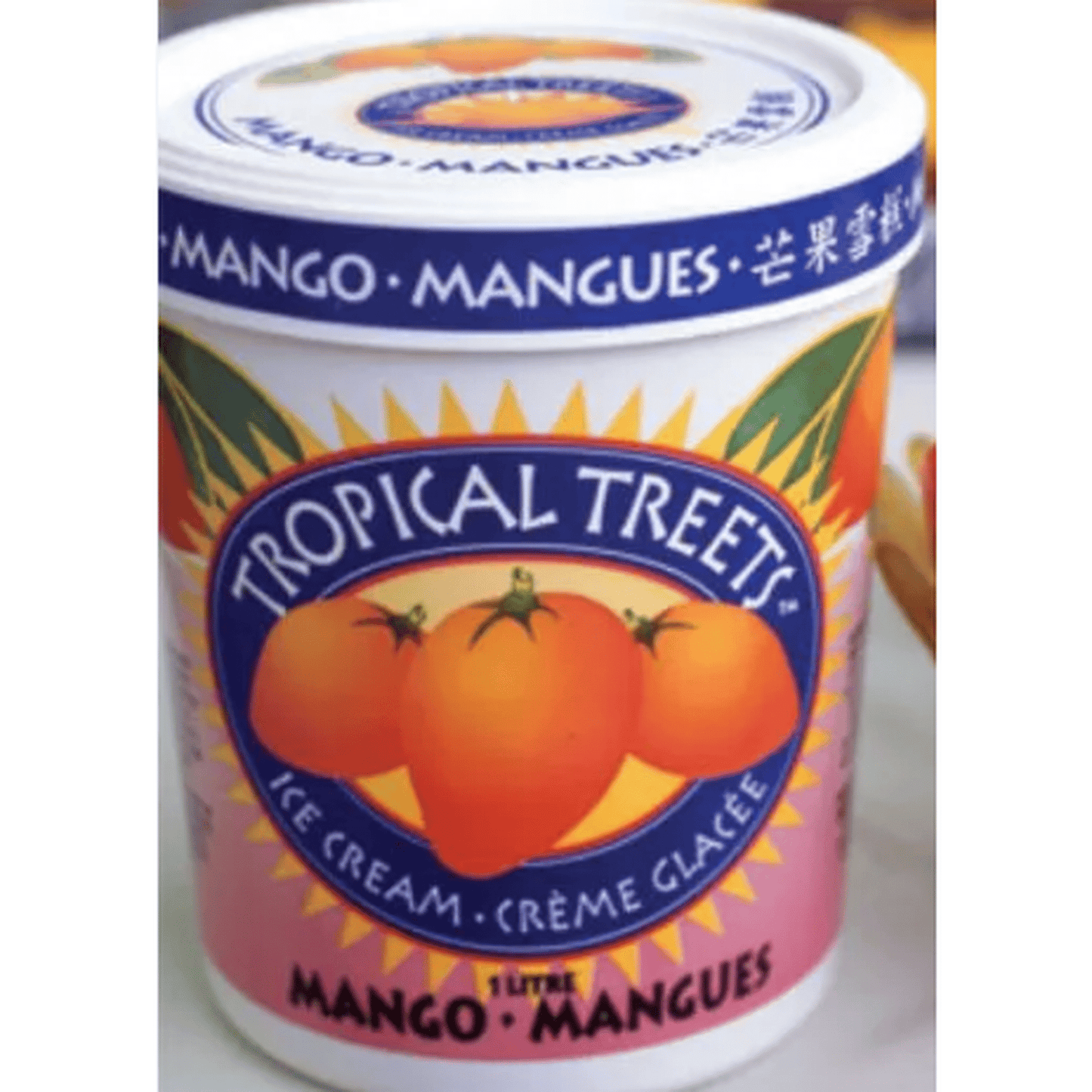 TROP TREETS ICE-CREAM MANGO 1L